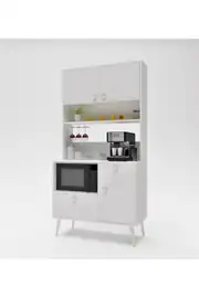 Latte Kahve Köşesi / Çok Amaçlı Dolap / Airfryer Dolabı / Mutfak Organizeri